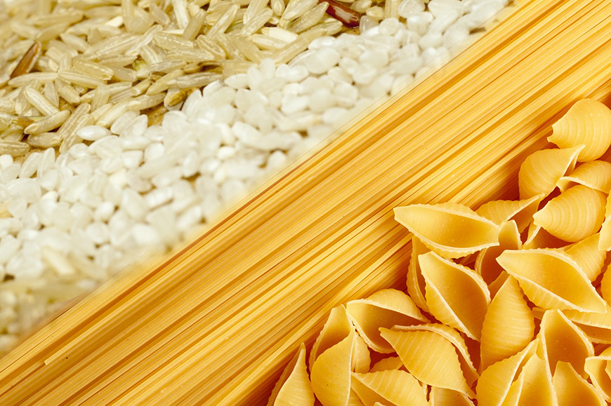 Dieta, come trovare il giusto equilibrio tra riso e pasta